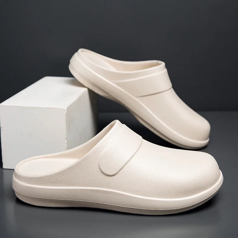 2025 Operating Room Slippers Protective Shoes for Men And Women Non-Slip Silken Lab Shoes Doctor Work Shoes Silent Surgical Room