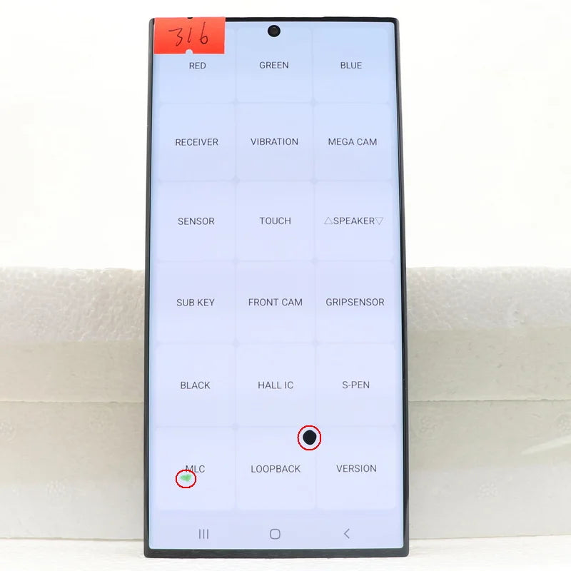 6.8'' Display For Samsung Galaxy S23 Ultra S918 SM-S918B S918U S918B/DS SUPER AMOLED LCD Touch Screen Digitizer with defects