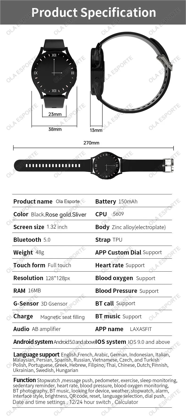 2025 New Women SmartWatch Bluetooth Call Lady Watches Sport Waterproof  Heart Rate  Sleep Smart Watch for  Women Present Gift