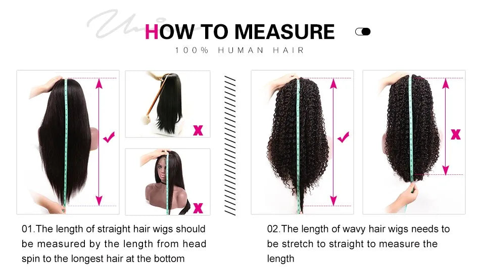 UNice Hair Drawstring Body Wave V Part Wig Natural Color 100% Human Hair Wigs Clip In V-Part Wig Mini Leave Out 150% Density