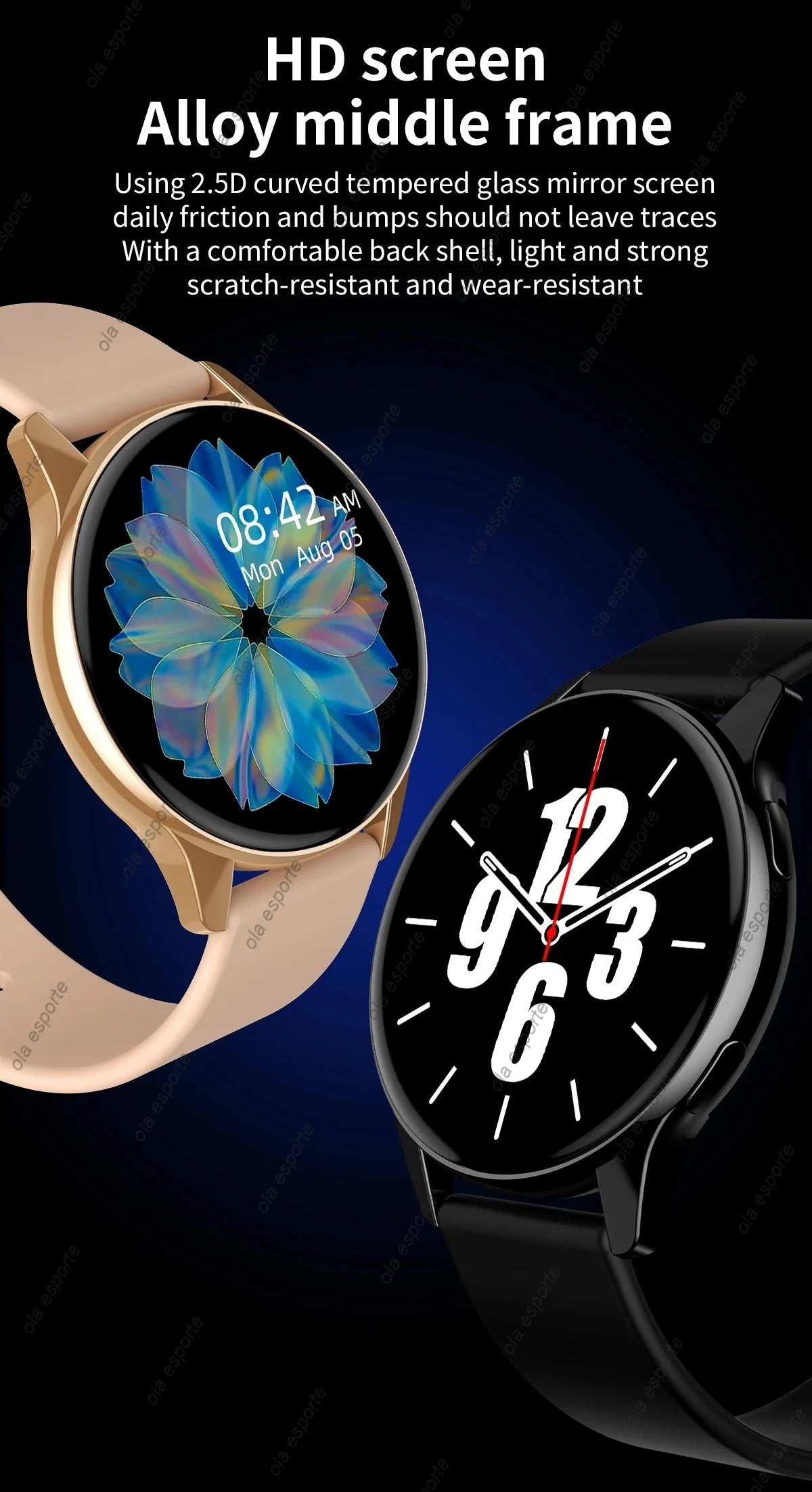 New Bluetooth Call Smart Watch 6 Heart Rate Blood Oxygen Custom Dials Sport Men Woman 2025 smart watch Health Monitor Smartwatch