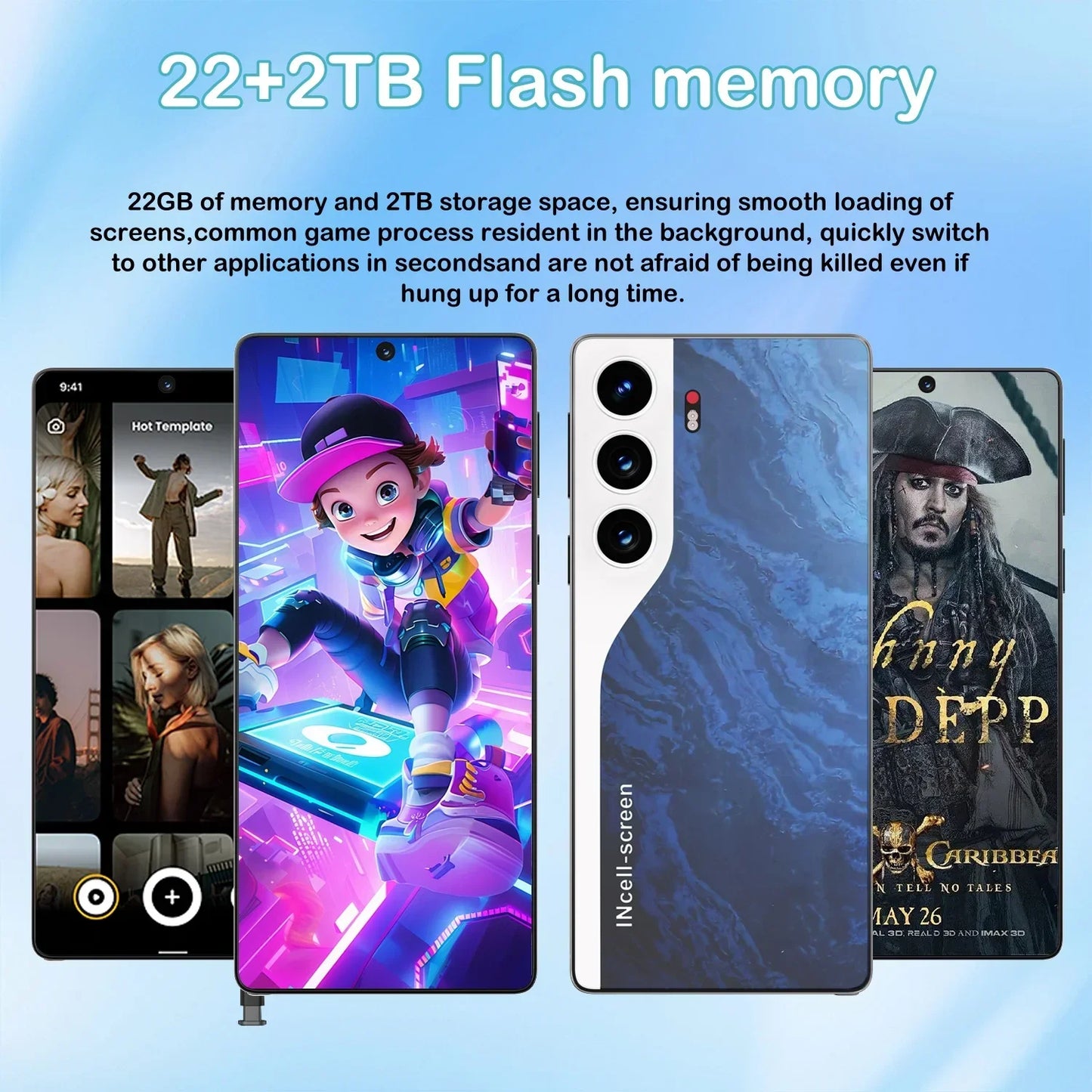 2025 HOT New Camon 40 Pro Original intelligent 5G dual card dual standby Android 14 system 108MP global version 8000mAh battery