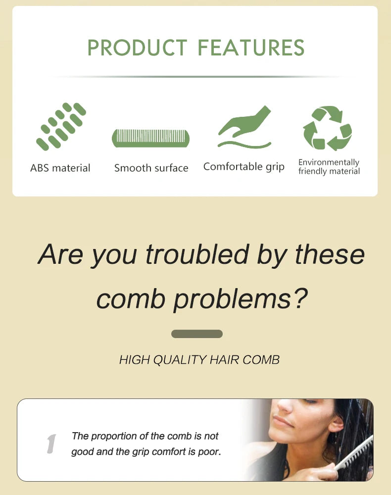 Haircut Comb Barber Shop Hairdresser Professional Hair Cutting Combs Sideburns Hair Brush Hair Salon Styling Tools Hairbrush