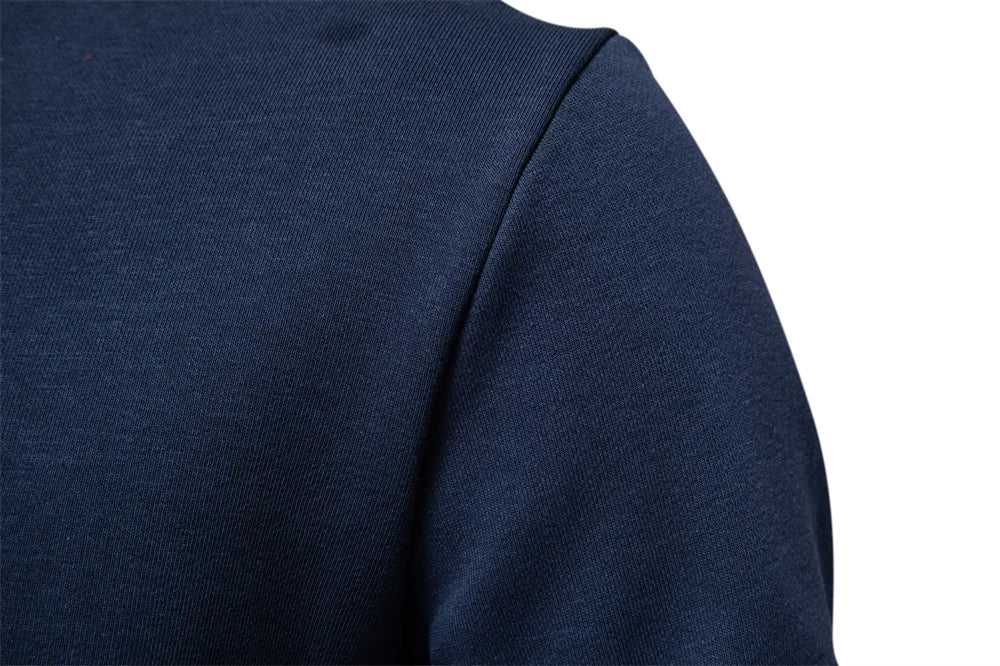 AIOPESON Cotton-blend Mens Crew Neck Solid Color Sweatshirts Pullover Casual Sport Sweatshirt for Men