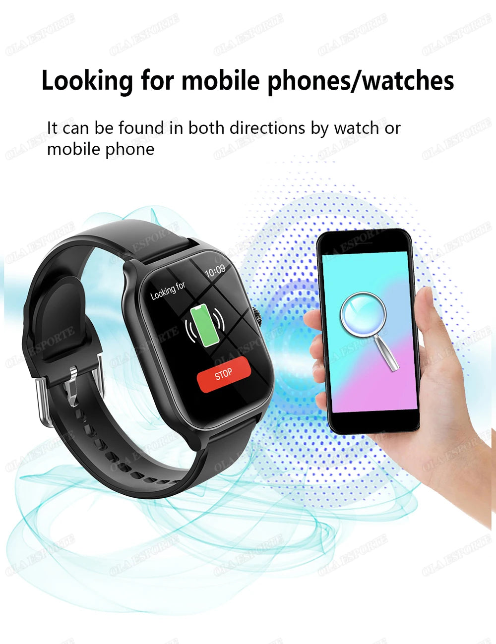 Smart Watch For Android IOS Watches 1.83inch HD Display Bluetooth Call Message Alert Music Sports Mode Smartwatch Men Women Gift