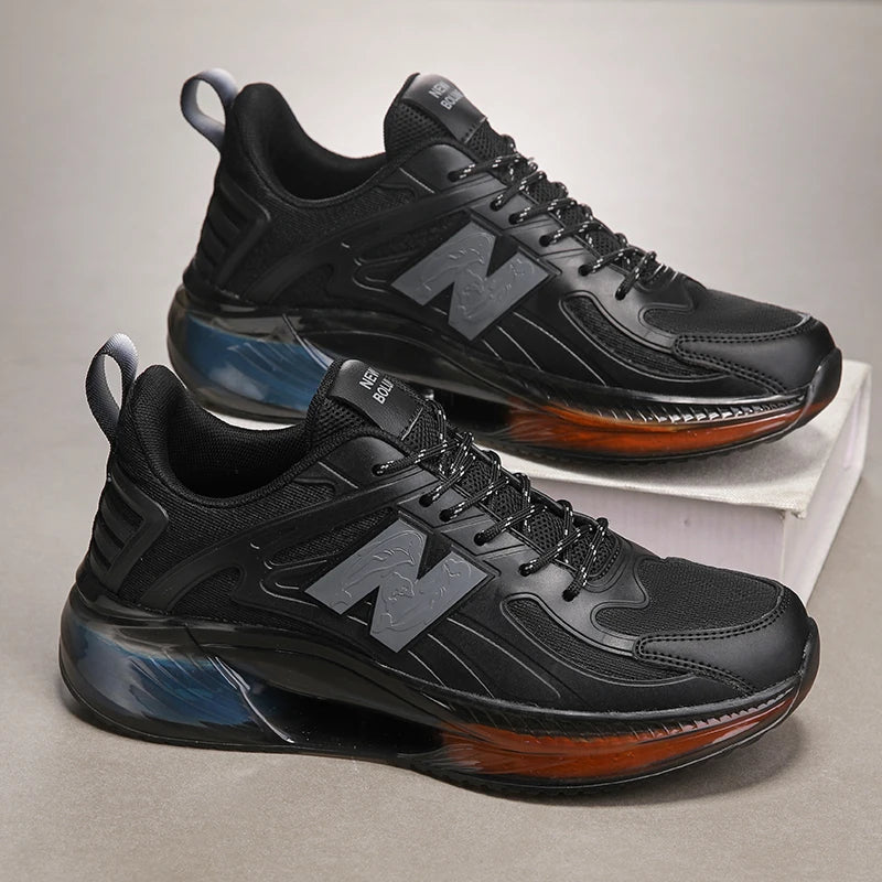 Men Sports Shoes Autumn Fashion Breathable Anti Slip 2025 New Lightweight Soft Comfortable Outdoor Leisure Sneakers Man