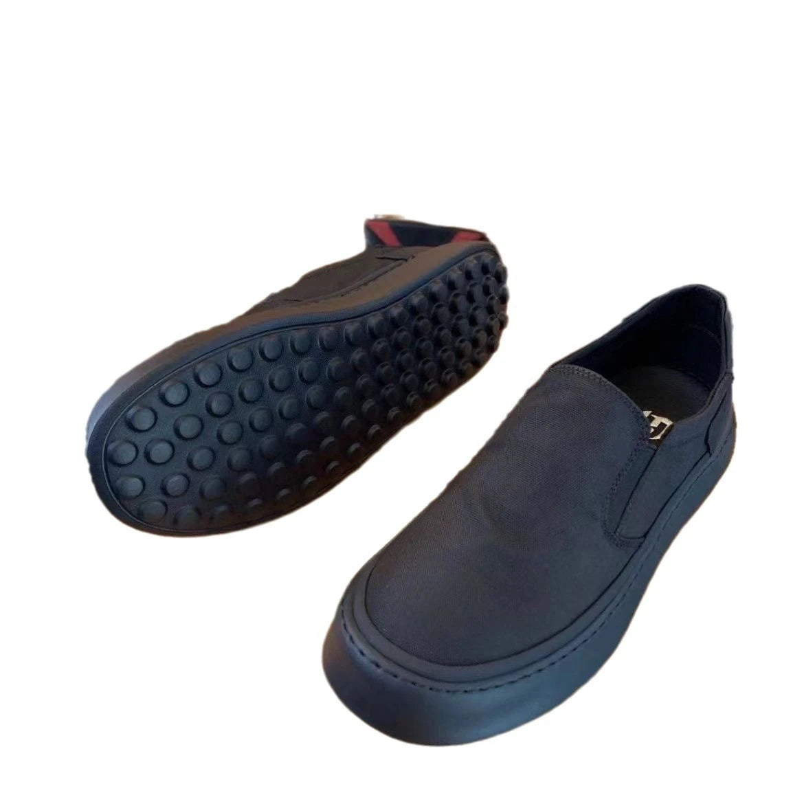 Men's Shoes 2025 Spring Summer New Ice Silk Fashion Sneakers Platform Soled Men's Trendy Versatile Casual Breathable Board Shoes